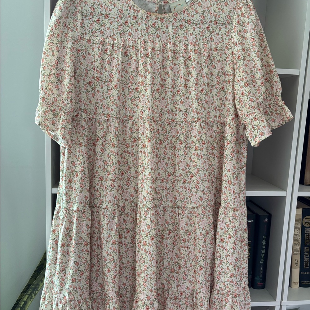 Faith dress Floral Pink Dress